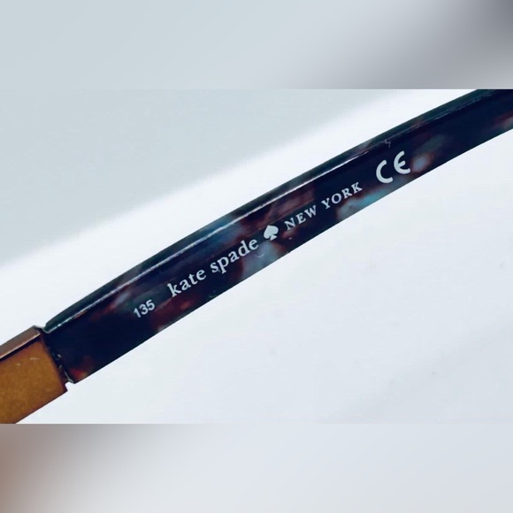 Kate Spade Ninette Bronze Oval Sunglasses Frames Only - Picture 7 of 8